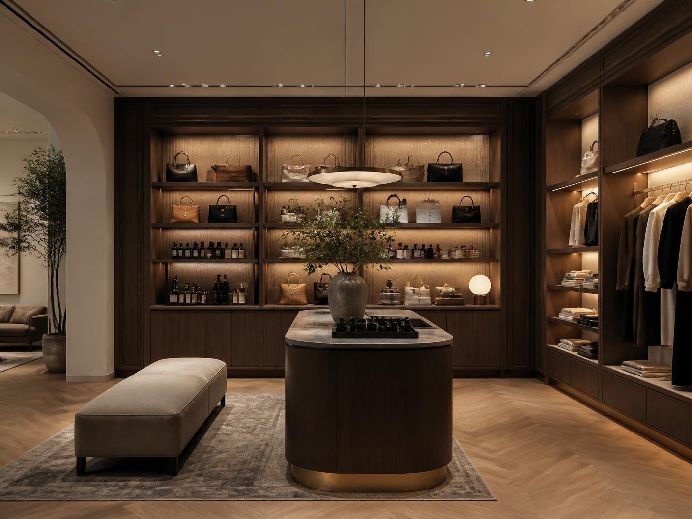 ZEN bespoke millwork in a boutique interior